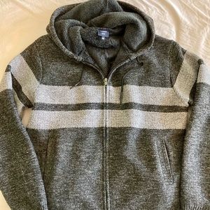 7 Diamonds Zip Up Sweater Hoodie